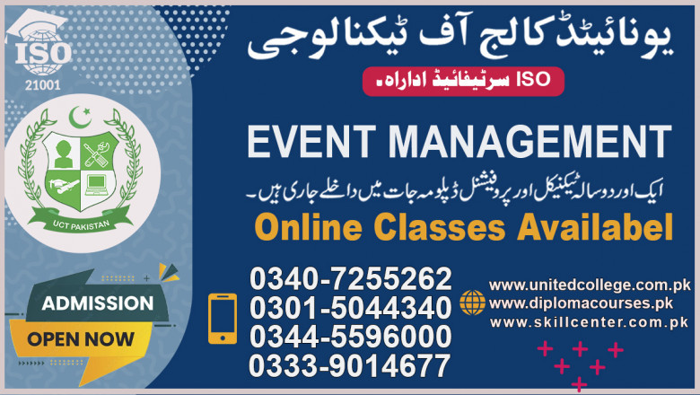 Event Management Course In Rawalpindi