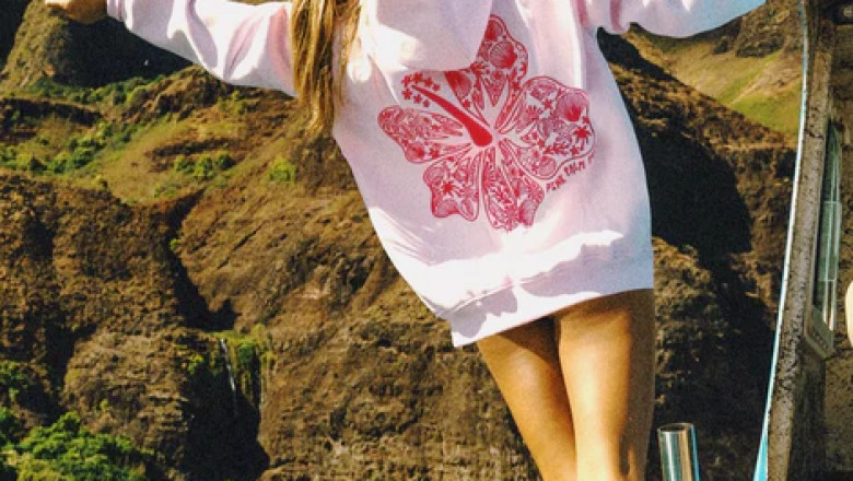Pink Palm Puff Clothing Where Comfort Meets Coastal Cool