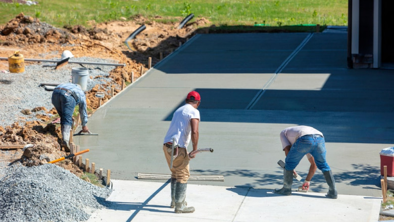 Concrete Driveway Service in League City, TX