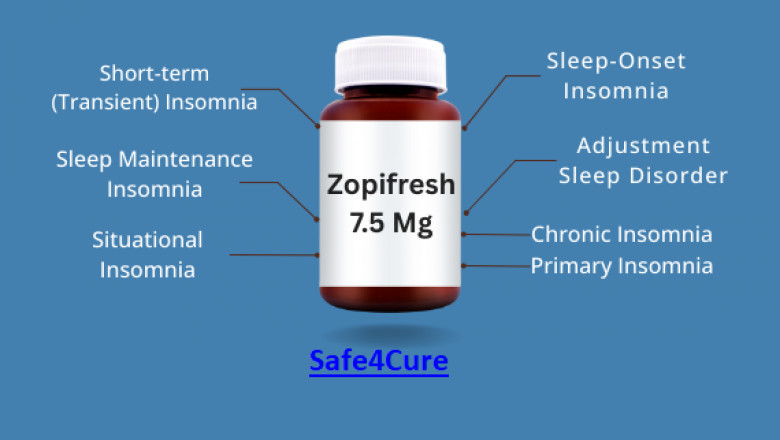 Managing Anxiety-Linked Insomnia with Zopifresh 7.5