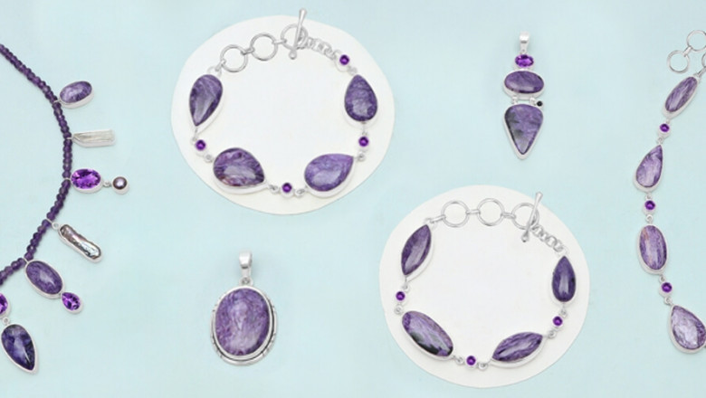 Charoite Jewelry To Uplift And Encourage