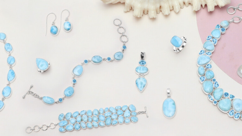 Larimar Jewelry For Peaceful Self-expression